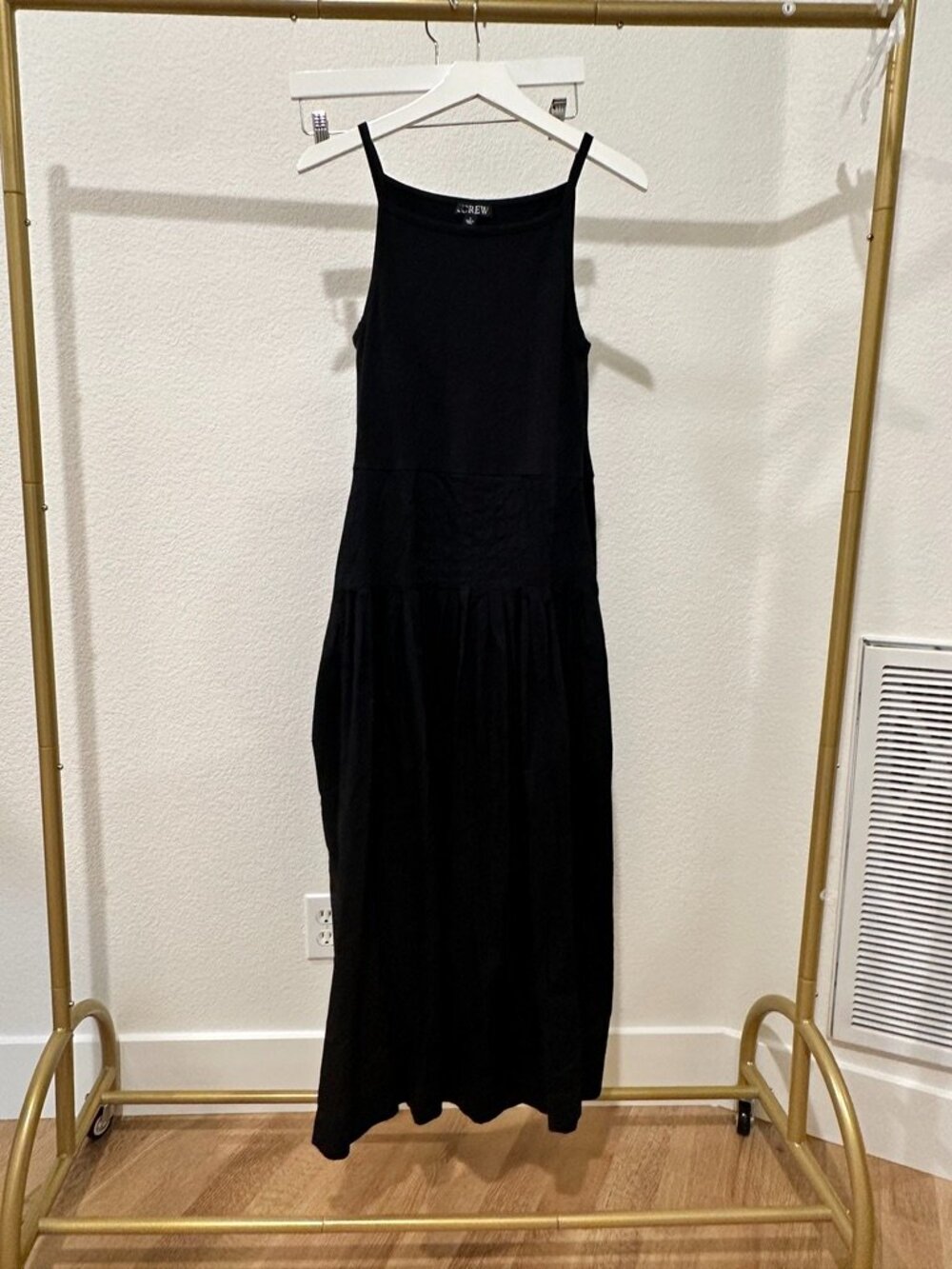 Black Pleated Dress